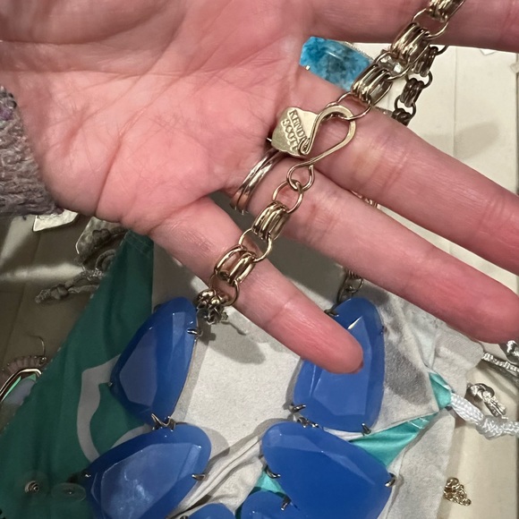 Kendra Scott Harlow - Periwinkle and Gold - Picture 3 of 6